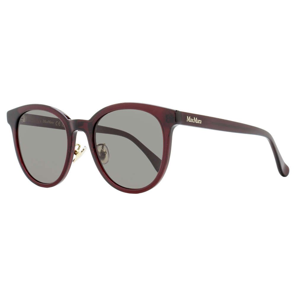 Max Mara Pantos Alt Fit Sunglasses MM0106-K 69A Maroon 54mm